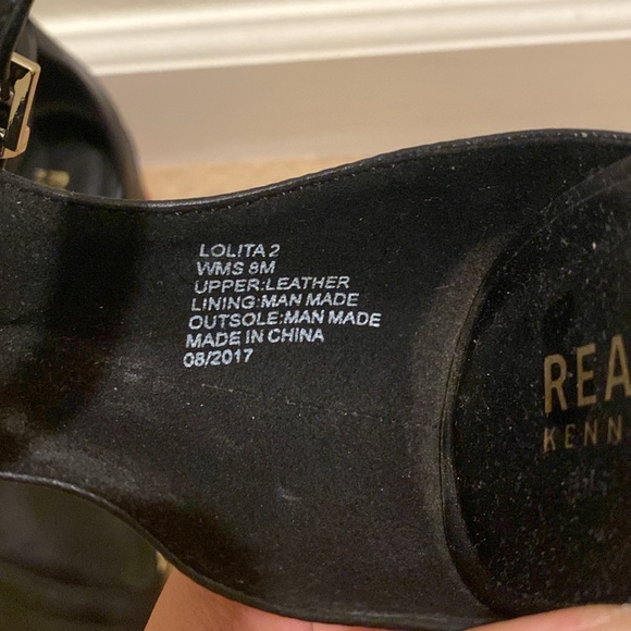 Kenneth Cole Reaction High Heels with Embroidery - size 8 - Picture 5 of 5